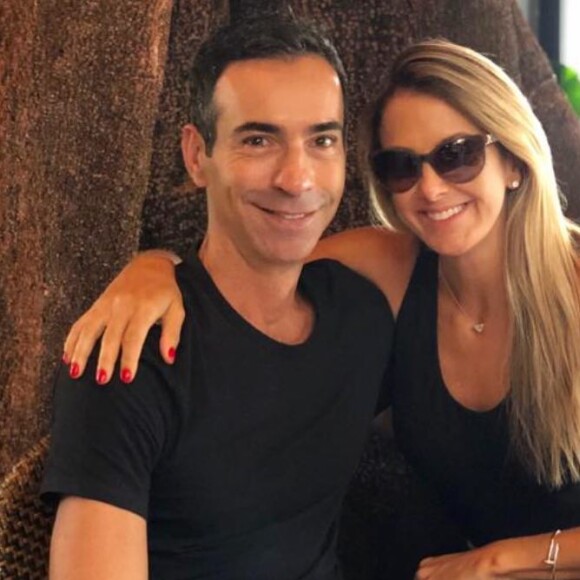 Ticiane Pinheiro e Cesar Tralli estão casados há um ano