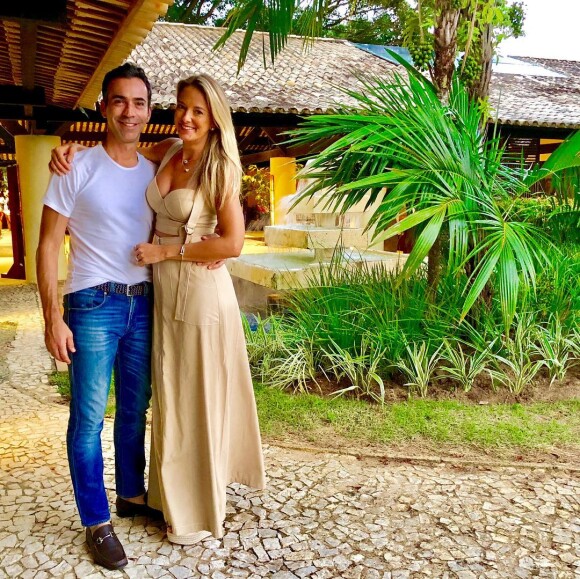 Ticiane Pinheiro se declara para Cesar Tralli no aniversário do marido