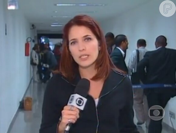 Em Brasília, Poliana Abritta fez a cobertura da CPI dos Correios