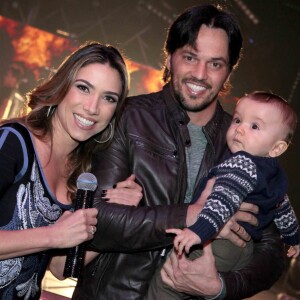 Patricia Abravanel é mãe de Jane, de 11 meses, e Pedro, de 3 anos, frutos da união com Fabio Faria