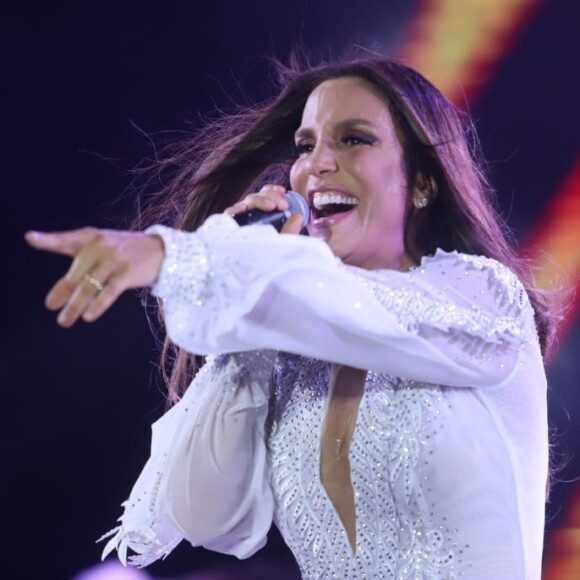 Ivete Sangalo faz show de pré-réveillon na Marina da Glória, Centro do Rio de Janeiro, na noite desta sexta-feira, 28 de dezembro de 2018