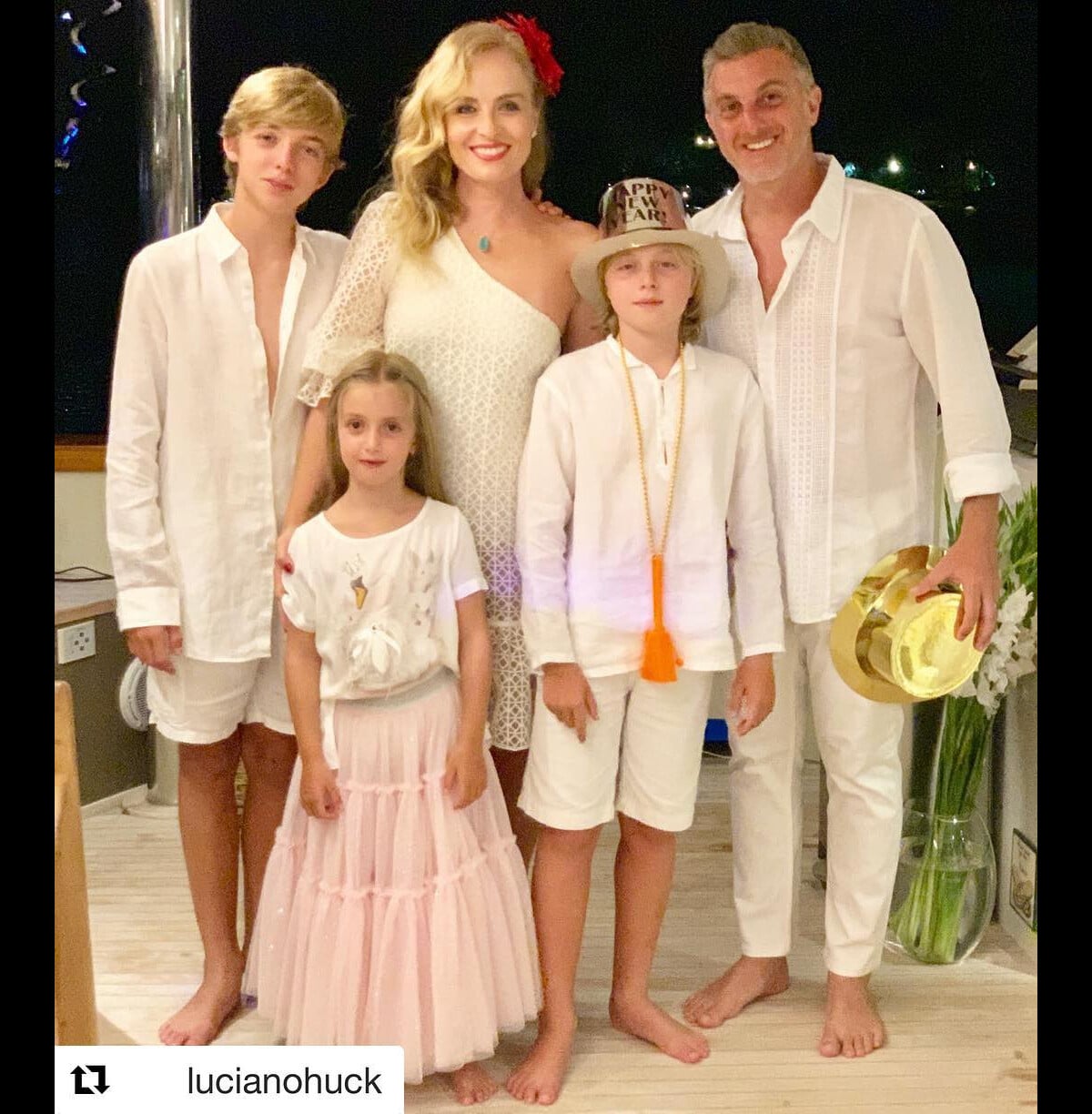 Foto: Luciano Huck exaltou a importância do diálogo nas famílias ao