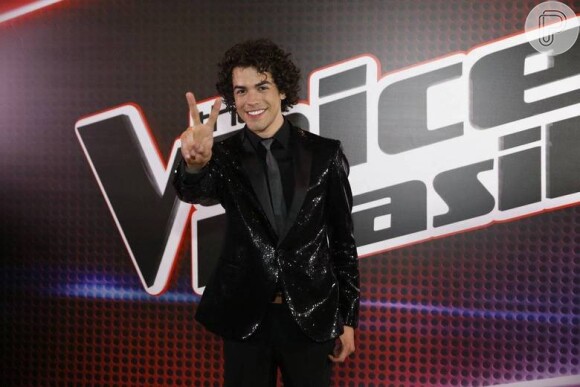 Sam Alves foi o campeão sa segunda edição do 'The Voice Brasil'