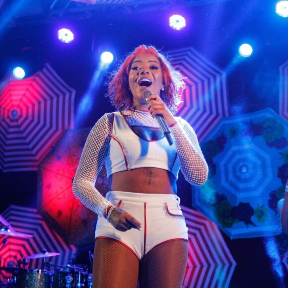 Ludmilla fez show na Marina da Glória neste sábado, 5 de janeiro de 2019