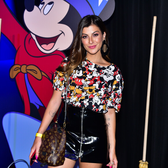 Larissa Manoela e mais famosas prestigiam exposição Mickey 90 anos no Shopping JK Iguatemi, em São Paulo, na noite desta quinta-feira, 17 de janeiro de 2018