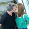 Ana Furtado ganha beijo de Boninho em passeio no shopping com a família nesta sexta-feira, dia 18 de janeiro de 2019