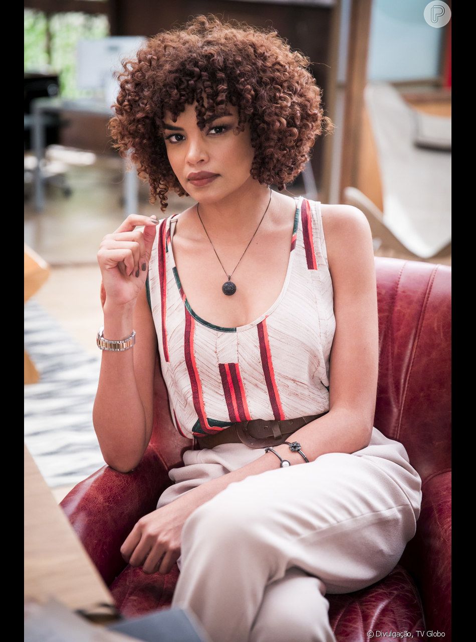 Lucy Ramos interpretou Vanda na novela 'O Tempo Não Para'. 