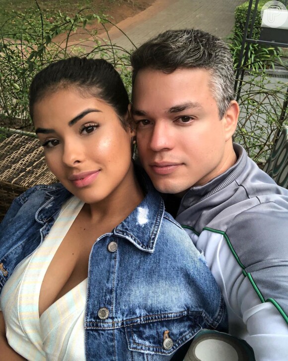 Munik Nunes negou crise em casamento com Anderson Felício nesta terça-feira, 29 de janeiro de 2019