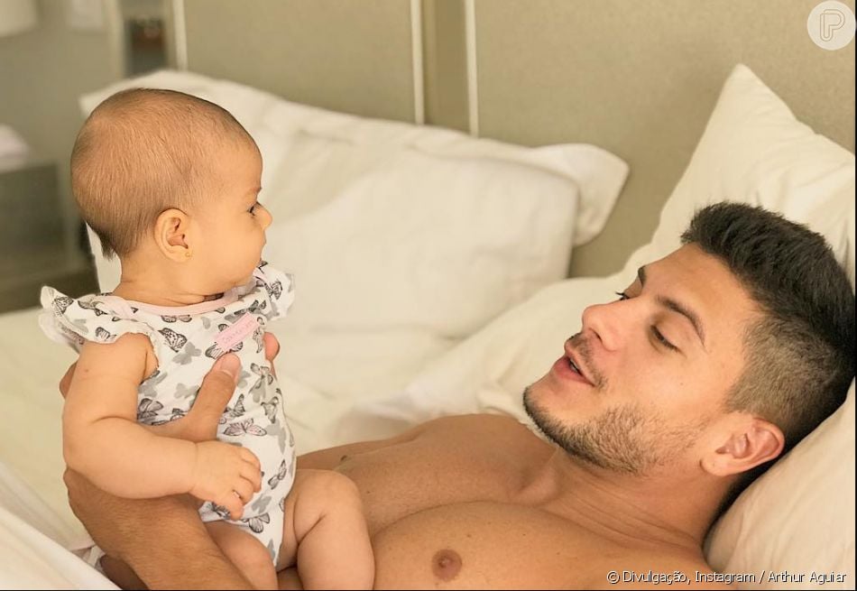 Arthur Aguiar contou que mudou a percepção do mundo após ser pai ...