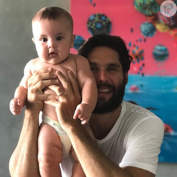 Dudu Azevedo é pai de Joaquim, de 5 meses, fruto da relação com a médica Fernanda Mader