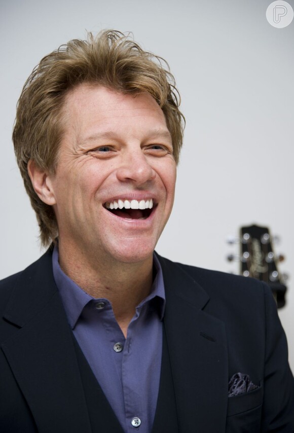 Jon Bon Jovi sorri novamente após overdose de sua filha Stephanie, em  20 de novembro de 2012