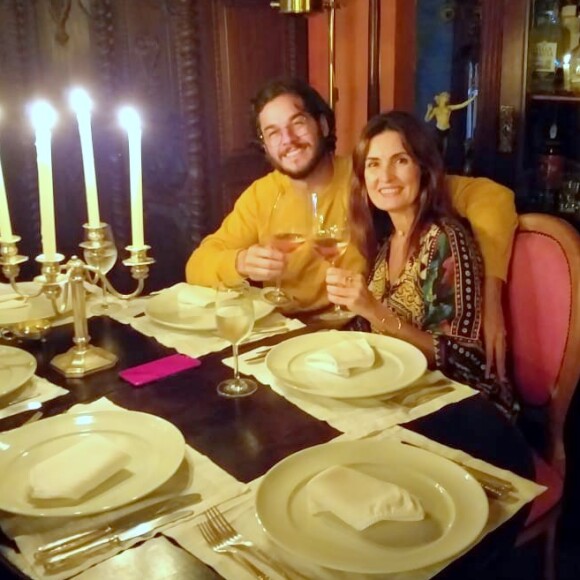 Fátima Bernardes e Túlio Gadêlha se divertiram em Goiás recentemente