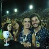 Em 2018, o casal também prestigiou o desfile das campeãs no Rio de Janeiro