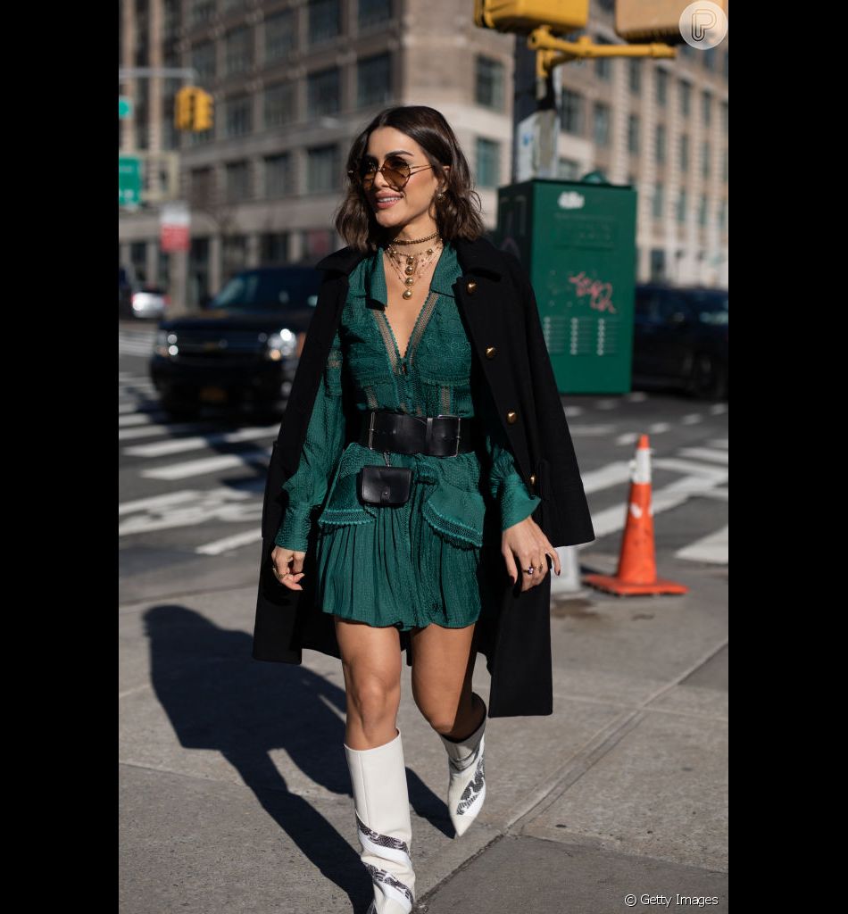 vestido verde esmeralda curto