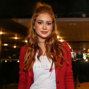 Marina Ruy Barbosa foi filmada por Marcos Caruso dançando no bastidor da novela 'O Sétimo Guardião': 'Essa sou eu'