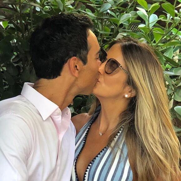 Ticiane Pinheiro se declarou ao marido, Cesar Tralli: 'Te amo muito e quero ser feliz com você sempre ao meu lado'
