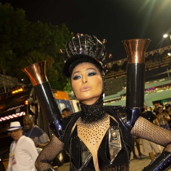 Sabrina Sato desfila como rainha de bateria da Unidos de Vila Isabel no primeiro carnaval após o nascimento da filha, Zoe, nesta segunda-feira, 04 de março de 2019