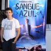 Milhem Cortaz marca presença na pré-estreia do filme 'Sangue Azul', no Festival do Rio