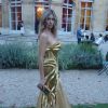 Fernanda Lima usou look de ouro 18k no World Fashion Paris 2014, que aconteceu na Maison de L´Amerique Latine, em Paris