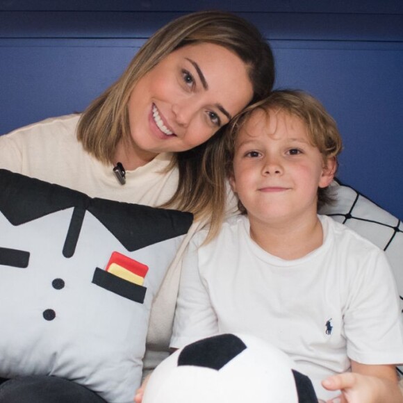Grávida, Carol Dantas nota filho, Davi Lucca, mais cuidadoso com ela, como contou em vídeo no Instagram Stories nesta terça-feira, dia 19 de março de 2019