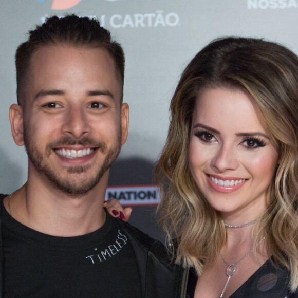 Sandy e Junior cantaram sucessos da dupla na gravação do 'Caldeirão'