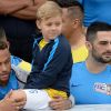 Neymar ganha homenagem do filho, Davi Lucca