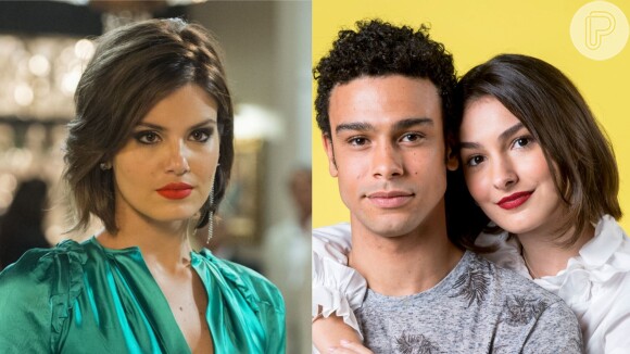 Nos próximos capítulos da novela 'Verão 90', Vanessa (Camila Queiroz) vai 'envenenar' Diego (Sérgio Malheiros) para ele se separar de Larissa (Marina Moschen)