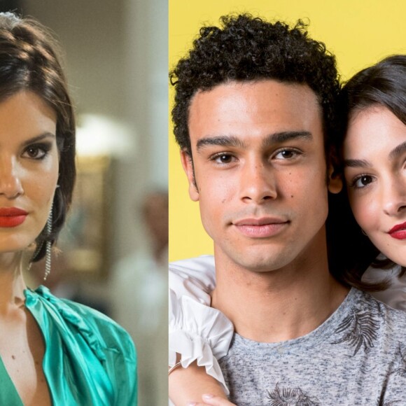 Nos próximos capítulos da novela 'Verão 90', Vanessa (Camila Queiroz) vai 'envenenar' Diego (Sérgio Malheiros) para ele se separar de Larissa (Marina Moschen)