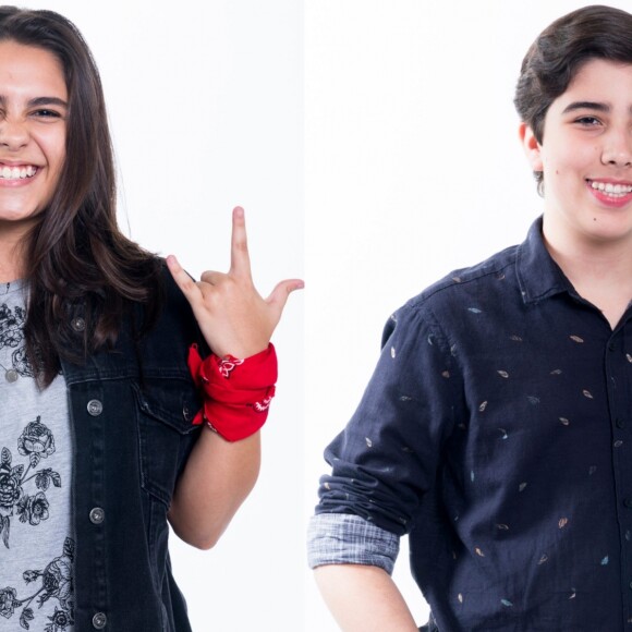 'The Voice Kids': Isa Lima e João Pedro Chaseliov gravam dueto após batalha que acabou aproximando e estreitando a amizade iniciada no programa