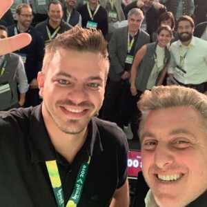 Luciano Huck fez uma palestra no Brazil at Silicon Valley nesta terça-feira, dia 09 de abril de 2019