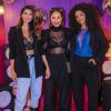 Sabrina Sato encontrou com Isabella Fiorentino e Juliana Alves em festa de marca de lingerie que rolou nesta quarta-feira, dia 10 de abril de 2019