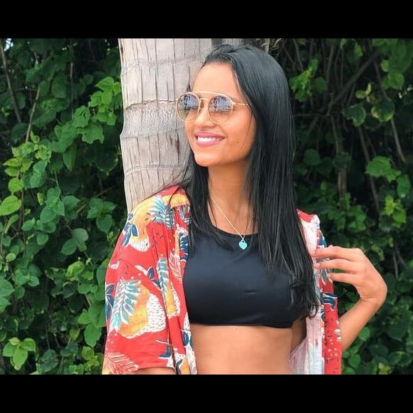 Ex-BBB Gleici Damasceno postou foto de biquíni no Instagram nesta segunda-feira, 15 de abril de 2019