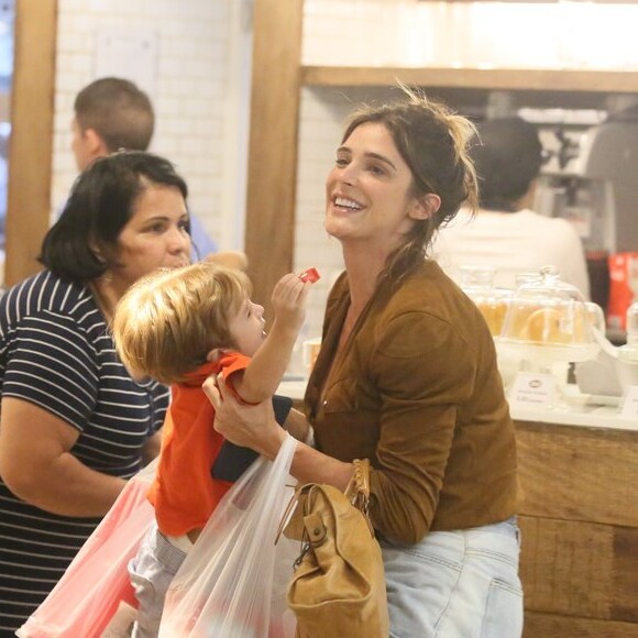 Rafa Brites contou ter permitido divulgação do ataque de birra do filho, Rocco: 'As pessoas se identificarão mais com isso do que com uma cena linda e tranquila'