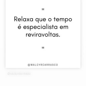 Débora Nascimento faz post sobre tempo nas redes sociais