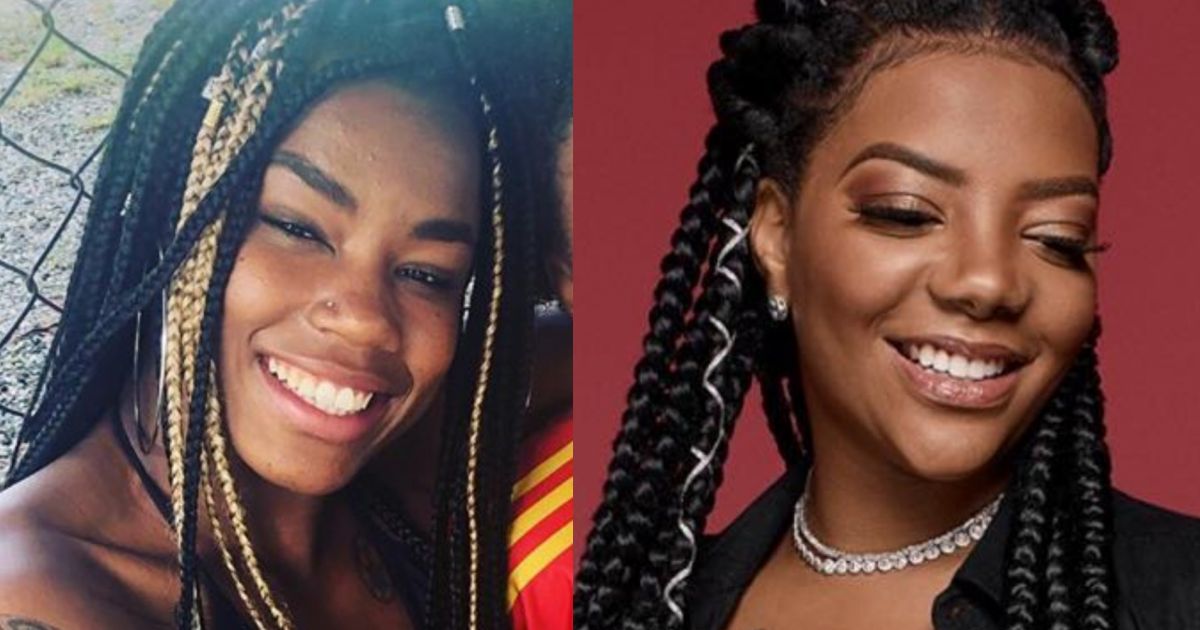Ludmilla ou Ludmila? Semelhança de atacante da Seleção com cantora impressiona. Fotos! Purepeople