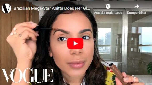 Anitta grava tutorial para Vogue dos EUA
