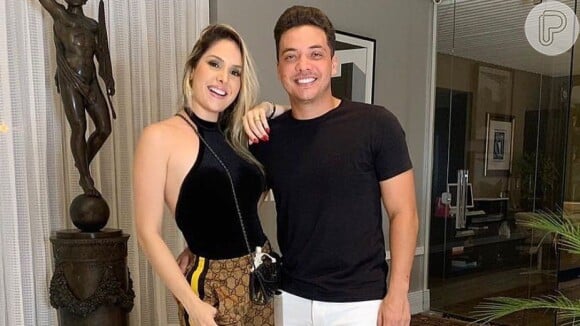 Thyane Dantas escolheu roupa grifada de Wesley Safadão para show do cantor e postou foto do look no Instagram nesta sexta-feira, 7 de junho de 2019