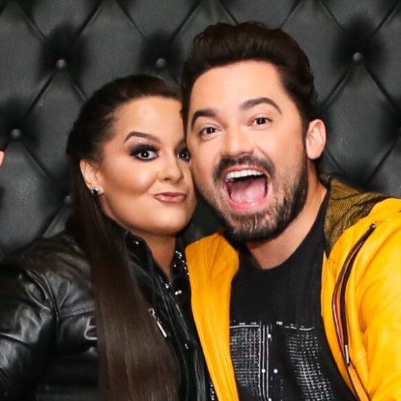 Maiara e Fernando Zor se viram pela primeira vez na casa de Gusttavo Lima