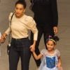 Princesa de tênis: filha de Taís Araujo rouba cena com fantasia em passeio com a atriz nesta quinta-feira, dia 13 de junho de 2019