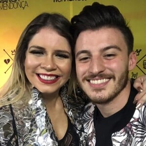 Gabriel Smaniotto se apresentou ao lado de Marilia Mendonça