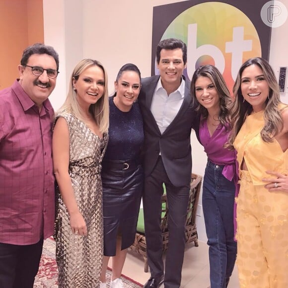 Filha de Silvio Santos, Patricia Abravanel foi comparada à irmã Rebeca Abravanel