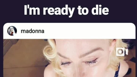Anitta assume que ficou sem palavras após a declaração de Madonna