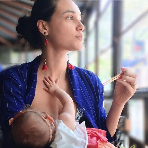 Debora Nascimento é mãe da pequena Bella, de 1 ano