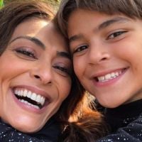 Semelhança de Juliana Paes e o filho Pedro surpreende fãs em foto: 'Cópia'
