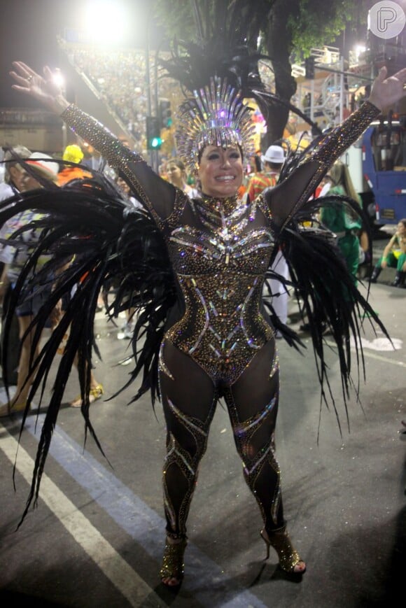 Susana Vieira brilhou no desfile da Grande Rio na Sapucaí