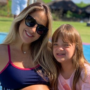 Ticiane Pinheiro também é mãe de Rafaella, sua primogênita com Roberto Justus