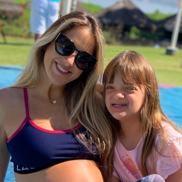 Ticiane Pinheiro também é mãe de Rafaella, sua primogênita com Roberto Justus