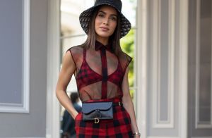 10 looks que vão te fazer querer ter uma calça xadrez no armário