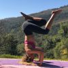 Sasha Meneghel é adepta do yoga, assim como outras famosas como Isis Valverde e Grazi Massafera