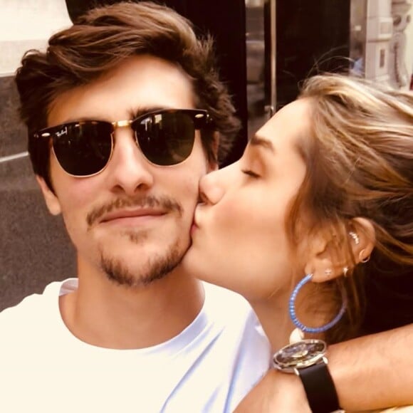 Sasha Meneghel e o ator Bruno Montaleone ficaram juntos por pouco mais de um ano